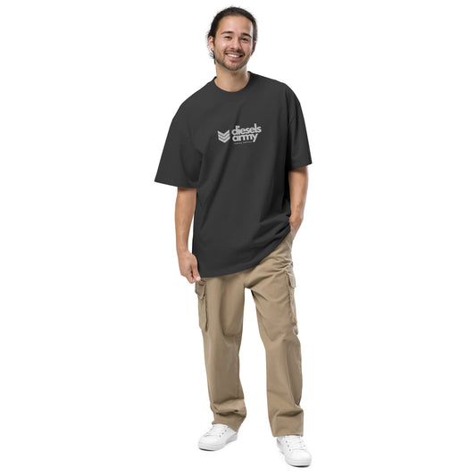 LEGACY Unisex Oversized faded t-shirt - Black