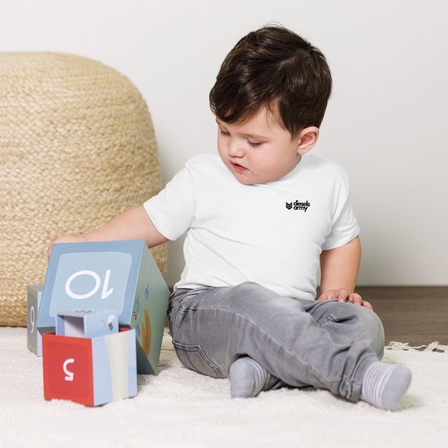 TODDLER LEGACY Short Sleeve Tee - White