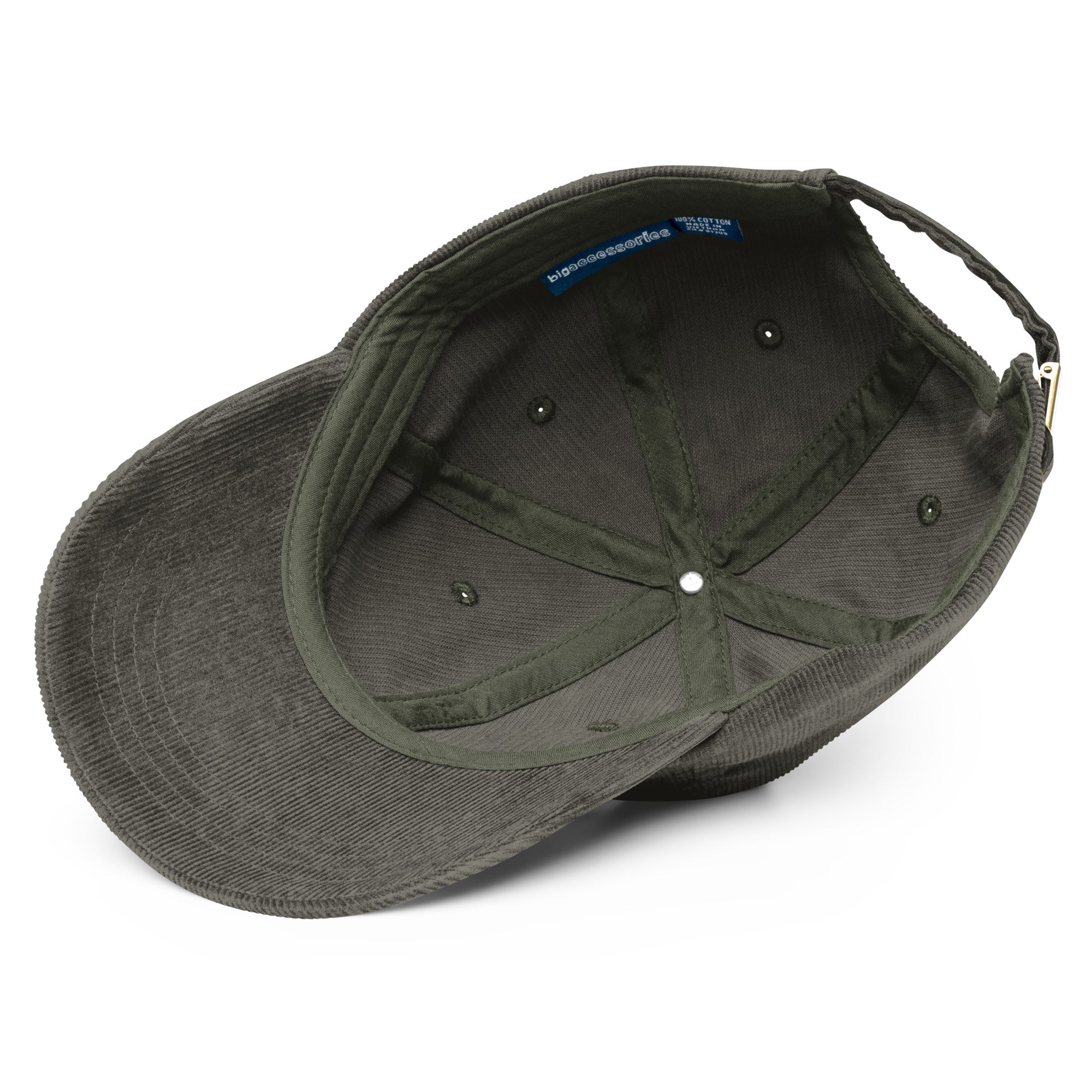 LEGACY Vintage corduroy cap Olive